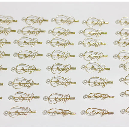 DIY Alphabet brooch
