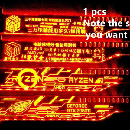 Colorful AURA Lamp Light Board RGB Graphics Card Holder Bracket