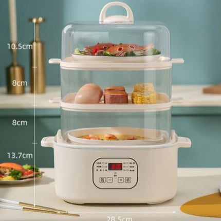 Multifunctional Electric Heating Pot Electric Steamer Multi-layer Household Large Capacity