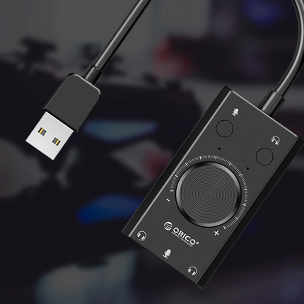 USB multi-function free drive sound card