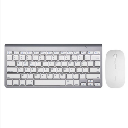 Usb Slim Mouse Mini Wireless Keyboard