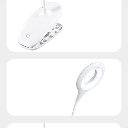 Clip Table Lamp Folding Work Led Bedroom