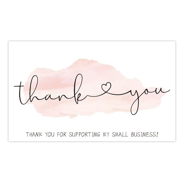 English Holiday Thank You Simple And DIY Creative Greeting Card
