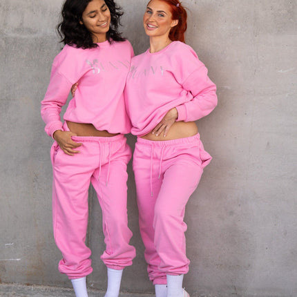 SWEATSHIRT IN CANDY PINK