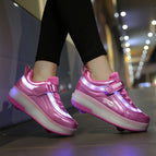 Double wheel pink / 29