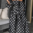 M / Polka Dot Black