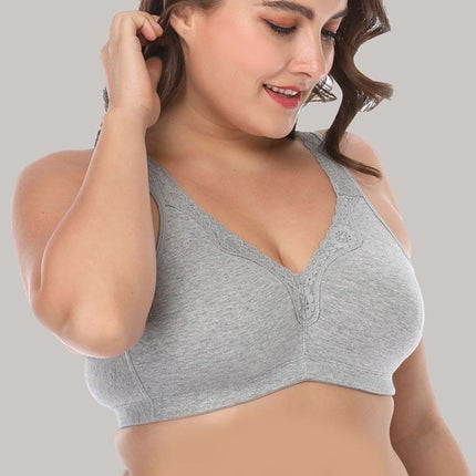 Underwired Bra Plus Size Fat Women Bralette Underwear 100E