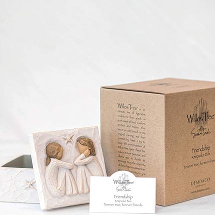 Customized Willow Friendship Resin Carving Decorative Box