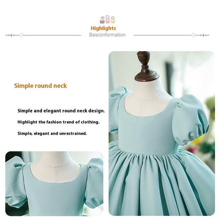Umbrella Princess Dress Costume For Piano Performance
