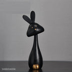 Big rabbit black