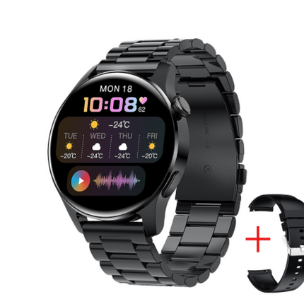 Music Player Bluetooth Call Heart Rate Detection Bracelet Waterproof Sports Watch