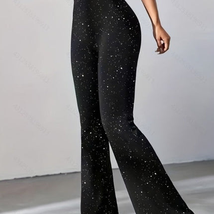 New Sports Slim-fitting Bronzing Yoga Pants Casual Pants