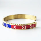 Golden Roman Red And Blue