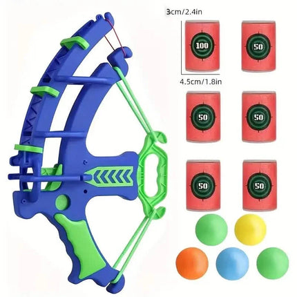 12-Piece Interactive Archery Game Set – Multi-Color