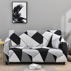 Black and white grey / 90x140cm single