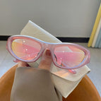 No Specification / Purple Pink Frame Pink Lens