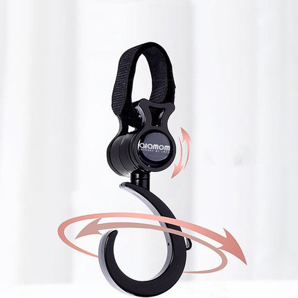 Stroller Hook Velcro 360 Large Hanging Bag Accessories