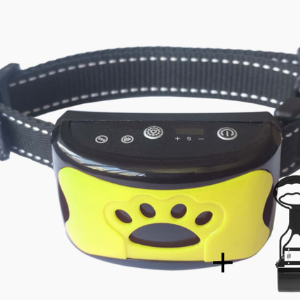 Dog Training Collar Waterproof Electric Pet Remote Control Rechargeable Dogs Trainer Bark Arrester With Shock Vibration Sound