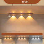 Silver tricolor light / 40CM