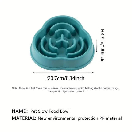 2-Pack: Cat and Dog Slow Food Bowl Slow Food Bowl