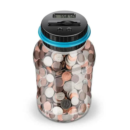 Digital Counting Money Jar