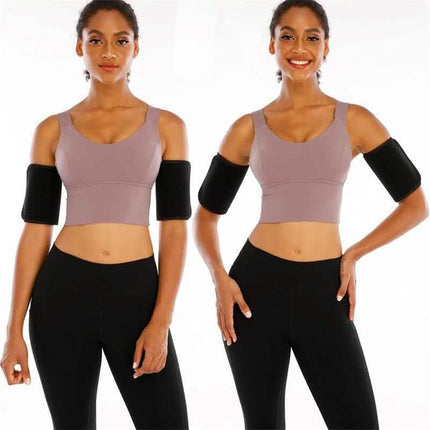 2-Pack: Slim Arm Trimmer Sauna Sweat Band For Women
