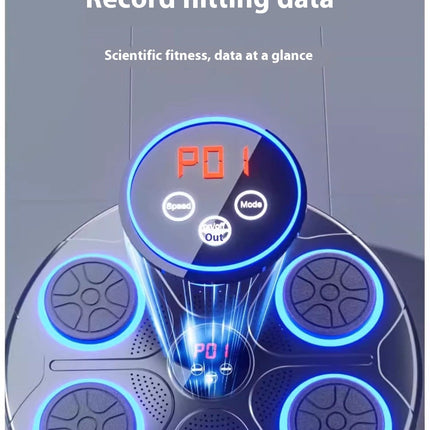 Music Boxing Machine Household With RGB Light Bluetooth Adults Mode Speed Adjustable For Indoor Kickboxing Karate Fitness Home