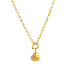 F Love Heart Pendant