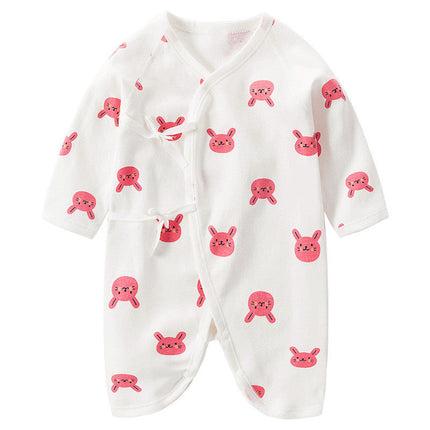 Newborn One-Piece Garment Spring Cotton-Padded Clothes Class A Clothing Bag Fart Suit