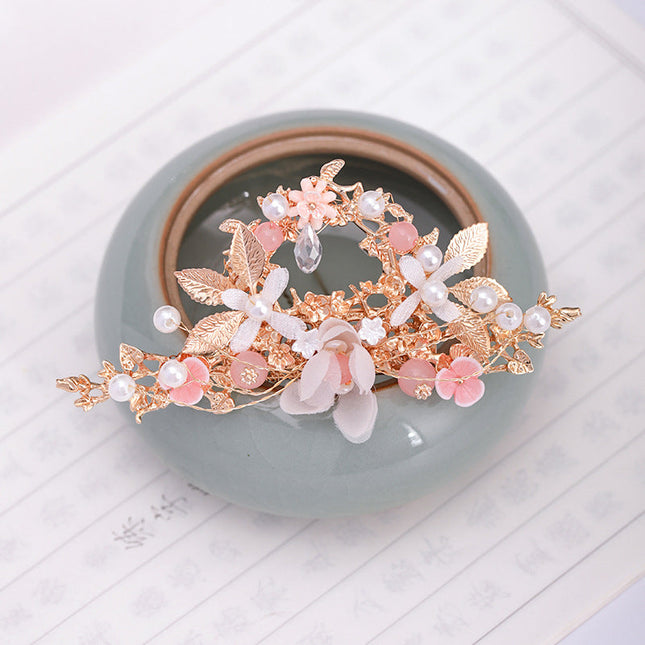 Ancient Hanfu headdress flow super step hairpin