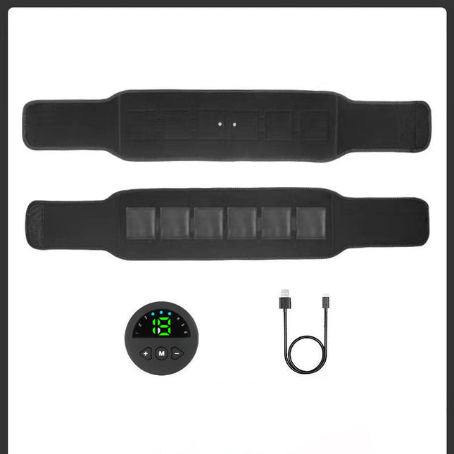 New Style Fitness Shaping Belt EMS Fitness Massage Indoor Fitness Equipment Smart Shaping Silicone Waistband Belt