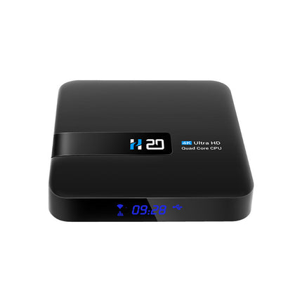 New Black Android RK3228A 2G/16G 4K HD TV BOX four Accessories and qr code manual