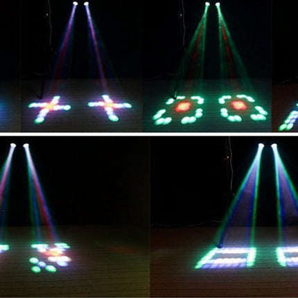 LED Lantern Double-headed Dynamic Airship Laser Light