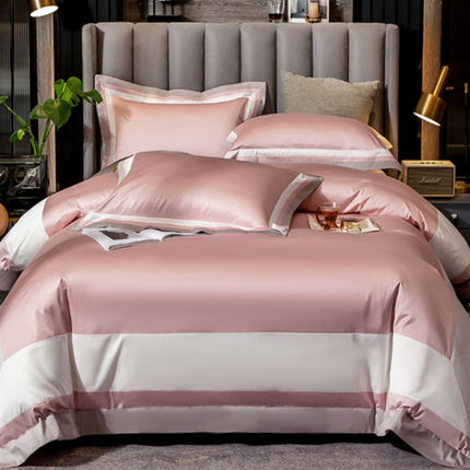 100 cotton 100 sheets quilt cover simple hotel bedding