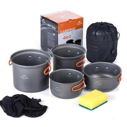 Four-in-one Combination Cookware And Tableware Picnic