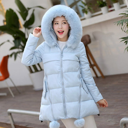 Loose plus size thin cotton coat