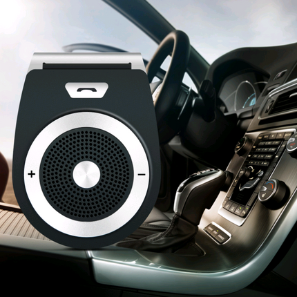 Sun visor Bluetooth hands-free four-language Bluetooth music receiver car Bluetooth hands-free phone 4.1