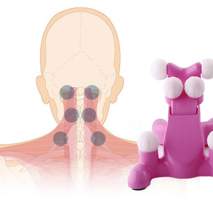 Cervical Traction Neck Massager Pillow Ruff Support 3d Shiatsu Neck Massage Pain Relief Back Stretching Relax Turtle Neck Mask