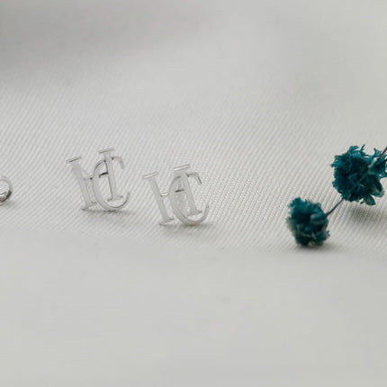 Fashionable DIY French Men's Stainless Steel Cufflinks