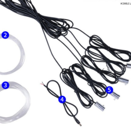 Car Ambient Light 64 Color Cold Light Color Changing Light Guide
