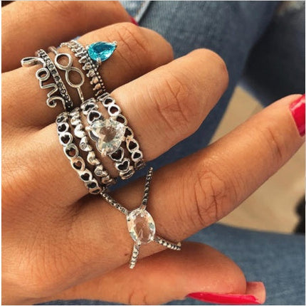 Diamond set ring jewelry