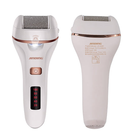 Electric peeling and waterproof foot washing device