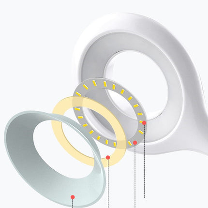 Ring clamp charging table lamp