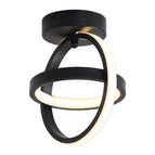Black A / Warm light