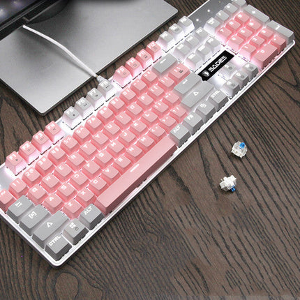 Mechanical keyboard and mouse set