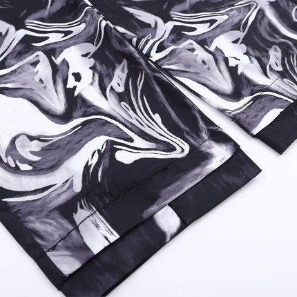 Tie Dye Pants Men's Loose Street Straight