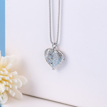 Custom heart necklace
