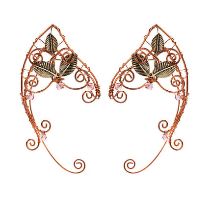 Pure Handmade Elf Ear Clips Without Pierced Ears