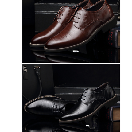 Men's leather shoes men's shoes dress business shoes large size men's shoes casual shoes