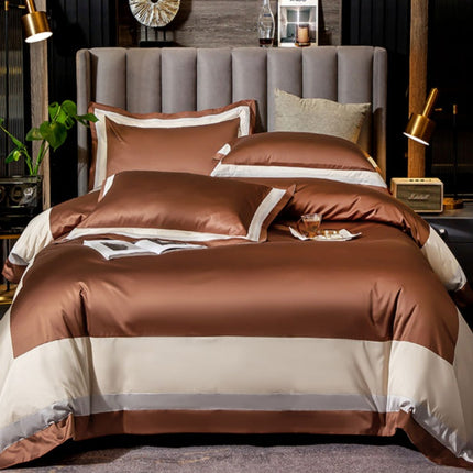 100 cotton 100 sheets quilt cover simple hotel bedding